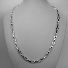 Sterling silver men's chain necklace