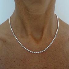 Silver ball chain 3mm