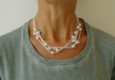 Solid sterling silver necklace