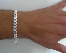 Bracciale maschile in argento 925