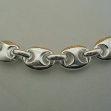 Collana catena marinara in argento - Catena in argento 925