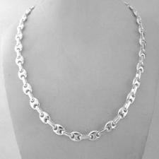 Collana catena marina lunghezza 72 cm in argento 925