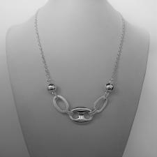 Sterling silver necklace with maglia marina link