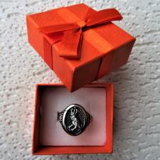 Anello uomo argento 925 principe ranocchio