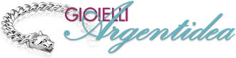 Collana argento e onice nera